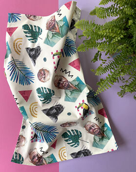 David Attenborough Tea Towel, Funny Nature Lover Gift, 6 of 11