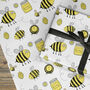 Bee Hive Wrapping Paper Roll Or Folded, thumbnail 2 of 3