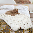 Download Giant Knit Moss Stitch Lap Blanket By Lauren Aston Designs | notonthehighstreet.com