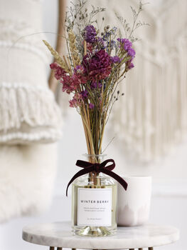 Natural Dried Flower Reed Diffuser Winterberry, 4 of 4