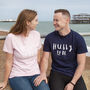 Wifey And Hubby To Be Engagement T Shirt Set, thumbnail 1 of 9
