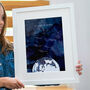 Personalised Universe New Born Print, thumbnail 1 of 7