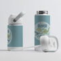 Personalised Dinosaurs Design Kids Water Bottle, thumbnail 2 of 6