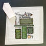 Personalised 40th Birthday Gift For Gardeners Handkerchief Pair, thumbnail 2 of 6