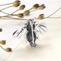 Sterling Silver Bee Brooch, thumbnail 3 of 4