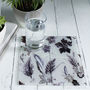 Stunning Pale Pastel Design Glass Coaster Gift Set, thumbnail 3 of 3