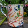 Tankard Mug In Paint Splashes Design, thumbnail 7 of 8