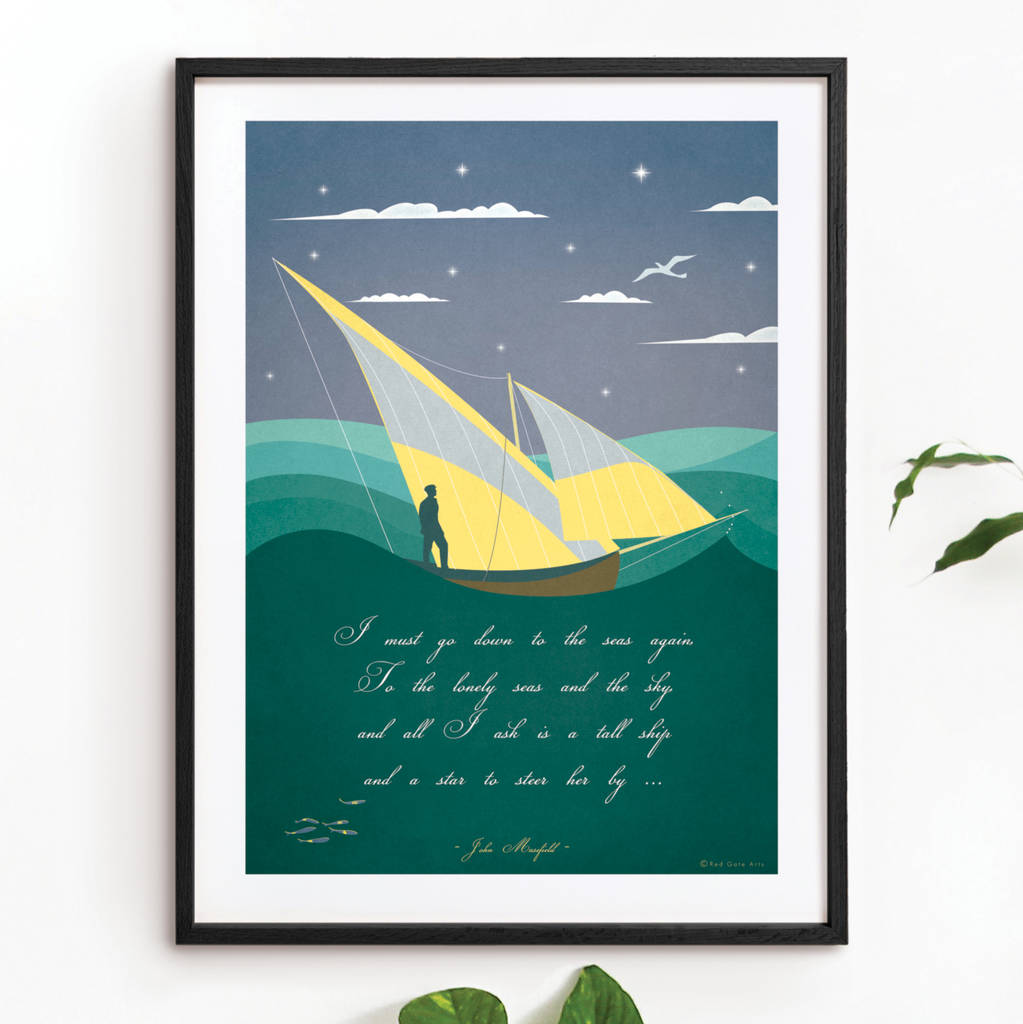 'Sailing' Art Print, 1 of 3