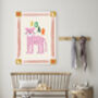 Roar Leapord Nursery Art Print, thumbnail 3 of 4