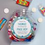 Personalised Page Boy Jar Sweets Gift, thumbnail 1 of 4