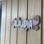Personalised Strawberry Themed Wooden Name Sign, thumbnail 2 of 3