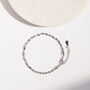 Delicate Twisted Silver Plated Spiral Chain Bracelet, thumbnail 1 of 3