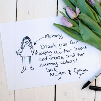 Personalised Handwritten Message Breakfast Tray, 3 of 3