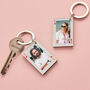 Personalised Playing Card Photo Keyring Set For Couples, thumbnail 4 of 5