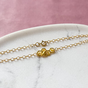 Gold Filled Bee Bracelet, 5 of 6