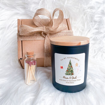 Personalised Christmas Candle Gift Set, 2 of 11