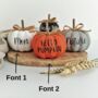 Personalised Mini Artificial Pumpkin, thumbnail 5 of 5