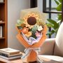 Handmade Crochet Flower Bouquet, thumbnail 4 of 4