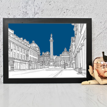 Grey's Monument Newcastle Architectural Art Print, 2 of 10