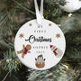 Custom Name Xmas Ornament Tree Decoration Gift, thumbnail 1 of 6