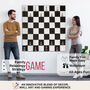 Giant Metal Chess Board For Wall, thumbnail 6 of 11