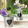 Personalised Tin Heart Pitcher Jug Gift, thumbnail 1 of 10