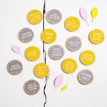 Personalised Friendship Date Idea Tokens, 2 of 11