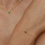Small Birthstone Pendant Bracelet, thumbnail 2 of 6