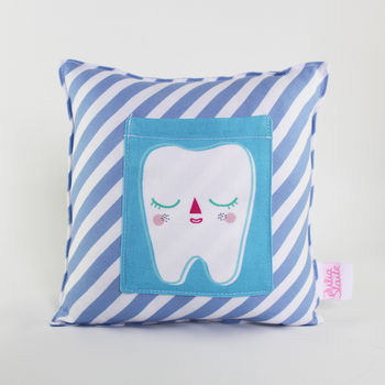 Striped Tooth Pillow, 5 of 11