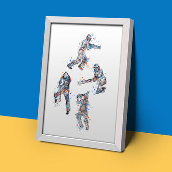 Cricket Collage Poster, 2 of 4