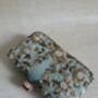 Green Silk Rectangular Clutch Bag, thumbnail 8 of 12