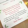Personalised Letter From Santa And Gift Tag, thumbnail 8 of 8