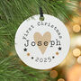 Baby's First Christmas Decoration With Card, thumbnail 2 of 3