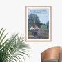 Roundwood Park London Travel Poster Art Print, thumbnail 4 of 8