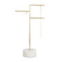 Large Brass And Marble Jewellery Stand, thumbnail 5 of 5