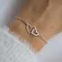 Infinite Sister Bond Bracelet, Gift For Sister, thumbnail 7 of 9