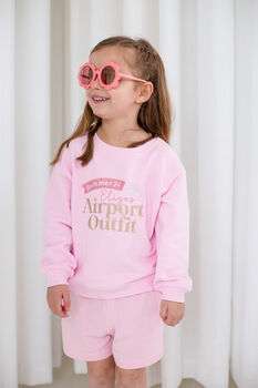 'Airport Outfit' Personalised Embroidered Sweatshirt, 9 of 10