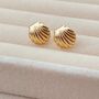 Shell Stud Earrings, thumbnail 1 of 6