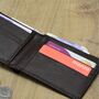 Personalised Men's Leather Wallet For Him, thumbnail 4 of 6