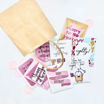 80th Birthday Tea Gift | Milestone Birthdays, 9 of 12