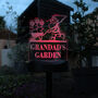 Personalised Gnome Garden Sign, thumbnail 7 of 8