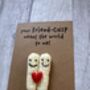 Chips Crochet Birthday Thank You Card Handmade, thumbnail 11 of 12