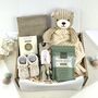 New Parents And New Baby Little Teddy Gift Set, thumbnail 1 of 8