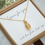 'I Pine For You' Charm Necklace, thumbnail 1 of 2