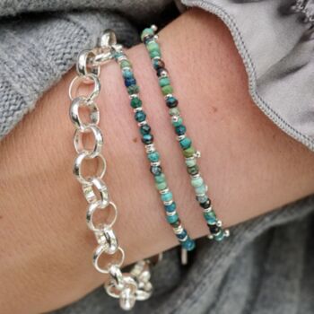 Harmony Azurite Bracelet, 3 of 7