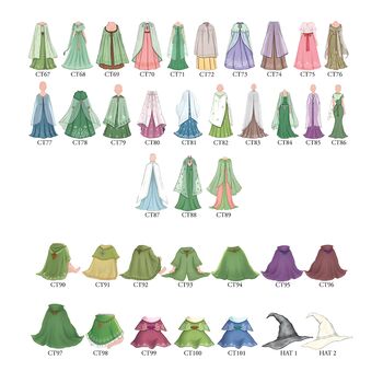 Custom Fantasy Family Forest Portrait Print, 9 of 11