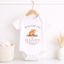 Personalised First Father’s Day Princess Baby Outfit, thumbnail 1 of 7