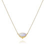 Gold Vermeil Iris Marquise Necklace, thumbnail 3 of 4