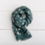 Personalised Rose Gold Paw Print Scarf, thumbnail 1 of 3