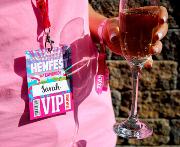 Henfest Festival Hen Party Vip Lanyards, 8 of 8